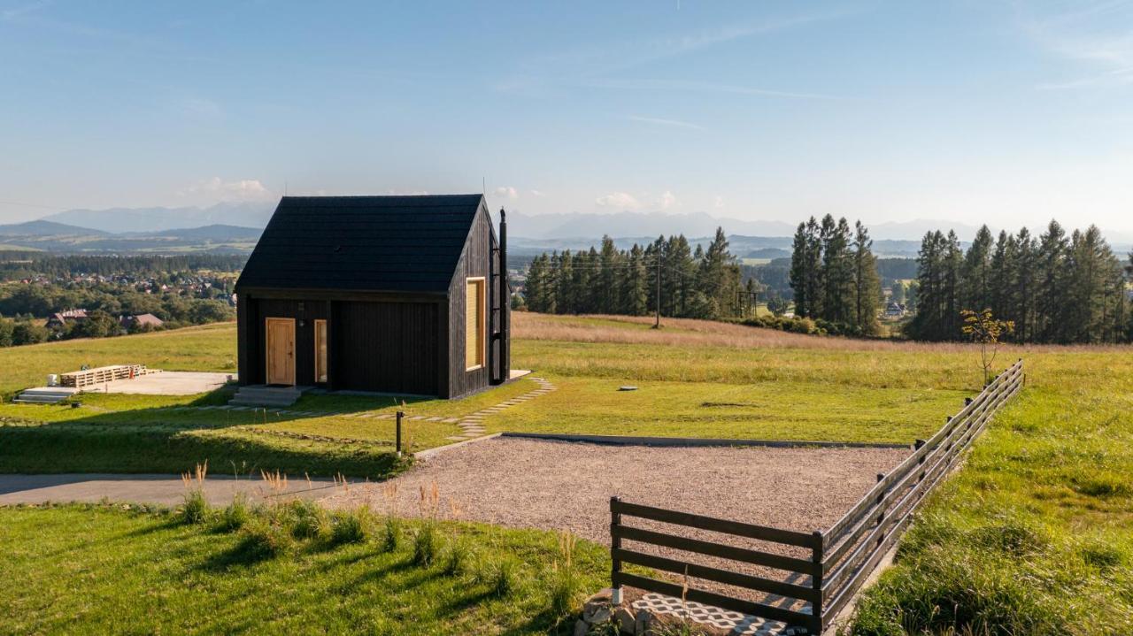 Przystan Nad Listepka Domek Nowoczesna Stodola Z Widokiem Na Tatry, Gorce I Pieniny Lopuszna Exterior photo