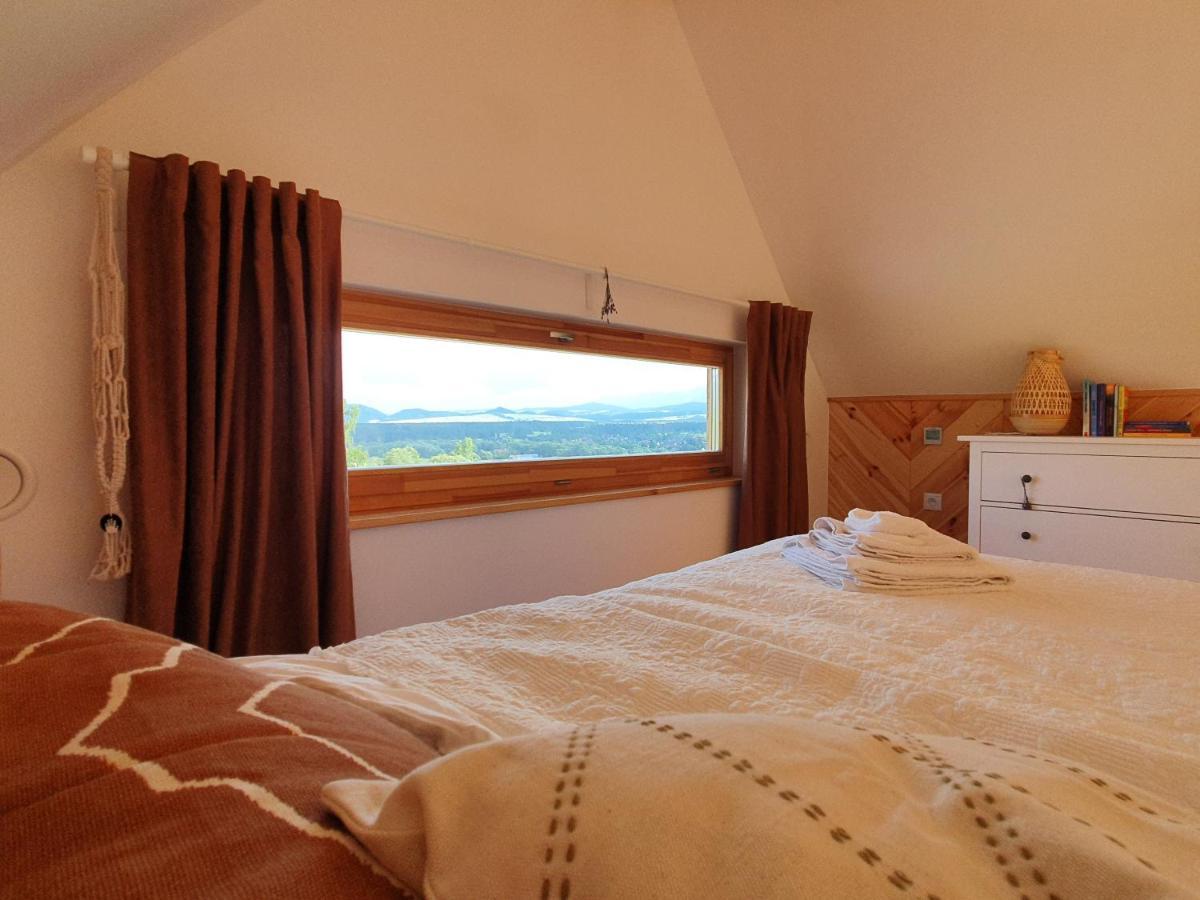 Przystan Nad Listepka Domek Nowoczesna Stodola Z Widokiem Na Tatry, Gorce I Pieniny Lopuszna Exterior photo