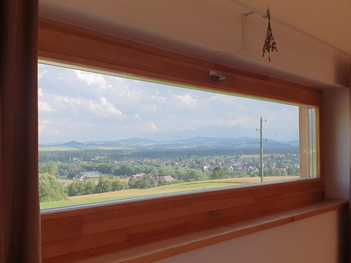 Przystan Nad Listepka Domek Nowoczesna Stodola Z Widokiem Na Tatry, Gorce I Pieniny Lopuszna Exterior photo