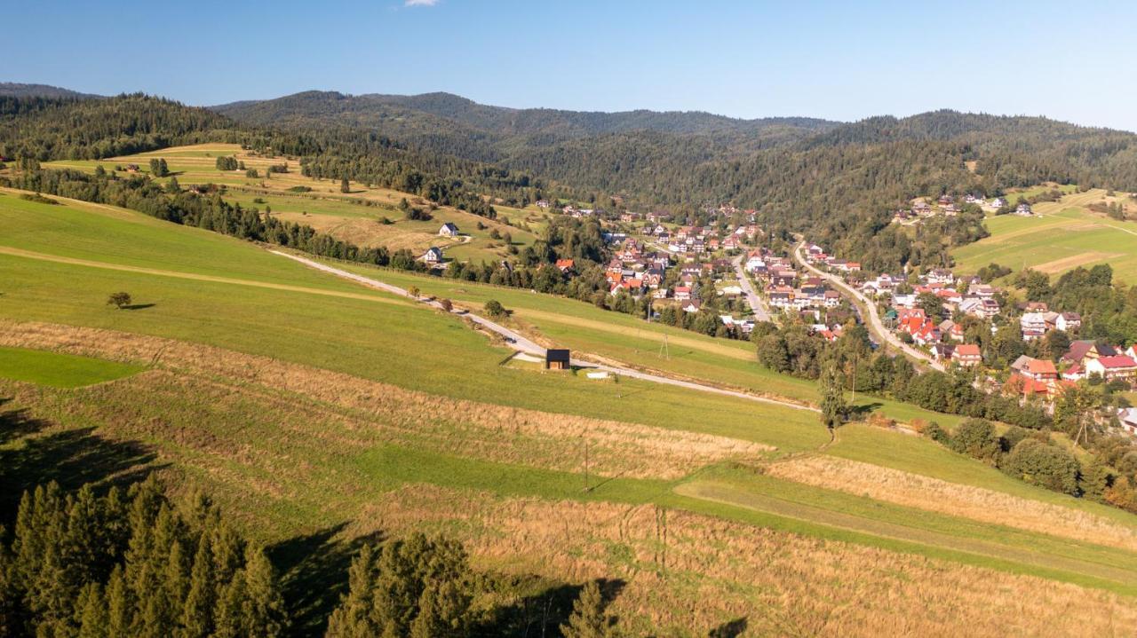 Przystan Nad Listepka Domek Nowoczesna Stodola Z Widokiem Na Tatry, Gorce I Pieniny Lopuszna Exterior photo