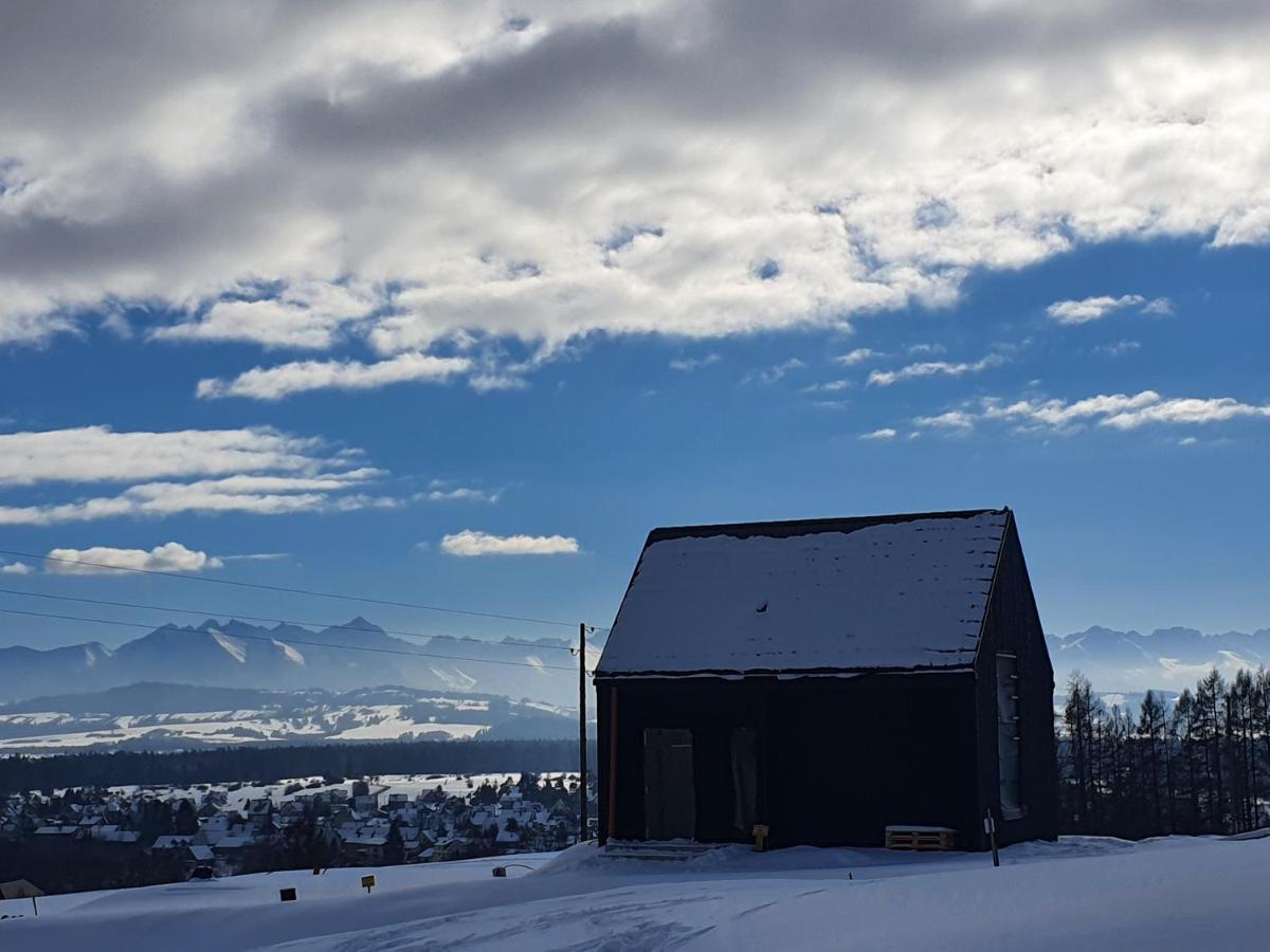 Przystan Nad Listepka Domek Nowoczesna Stodola Z Widokiem Na Tatry, Gorce I Pieniny Lopuszna Exterior photo