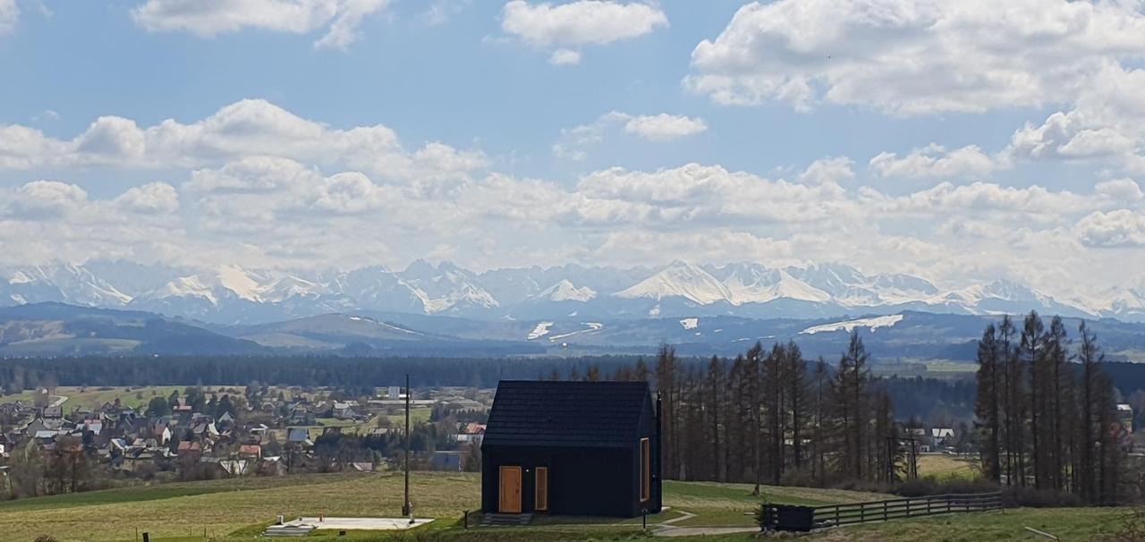 Przystan Nad Listepka Domek Nowoczesna Stodola Z Widokiem Na Tatry, Gorce I Pieniny Lopuszna Exterior photo